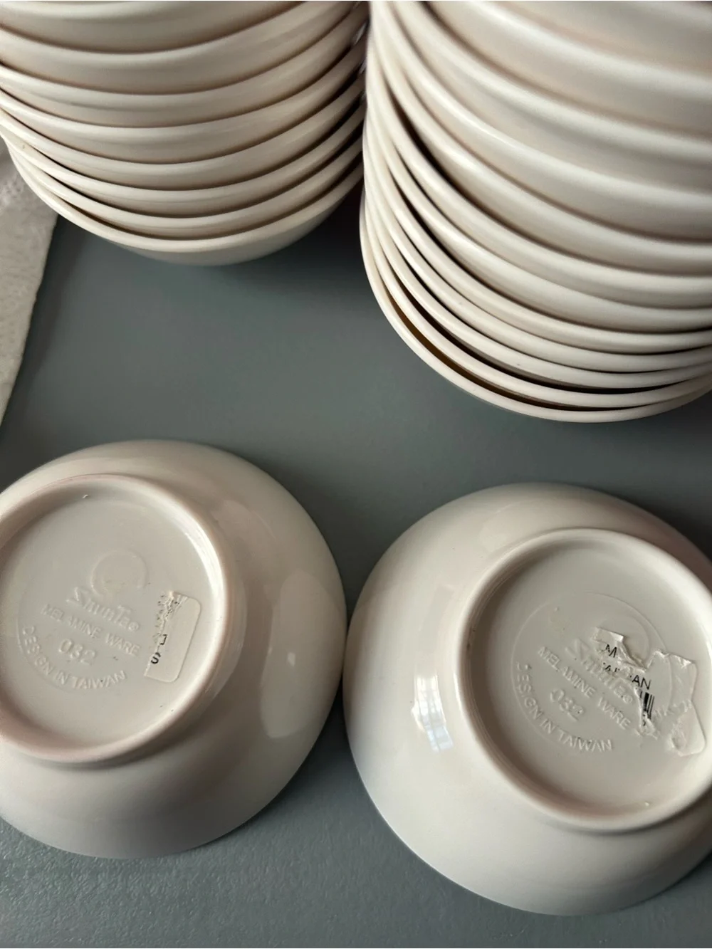 Porcelain Floral Ramekin - White with Multicolor Flower Design